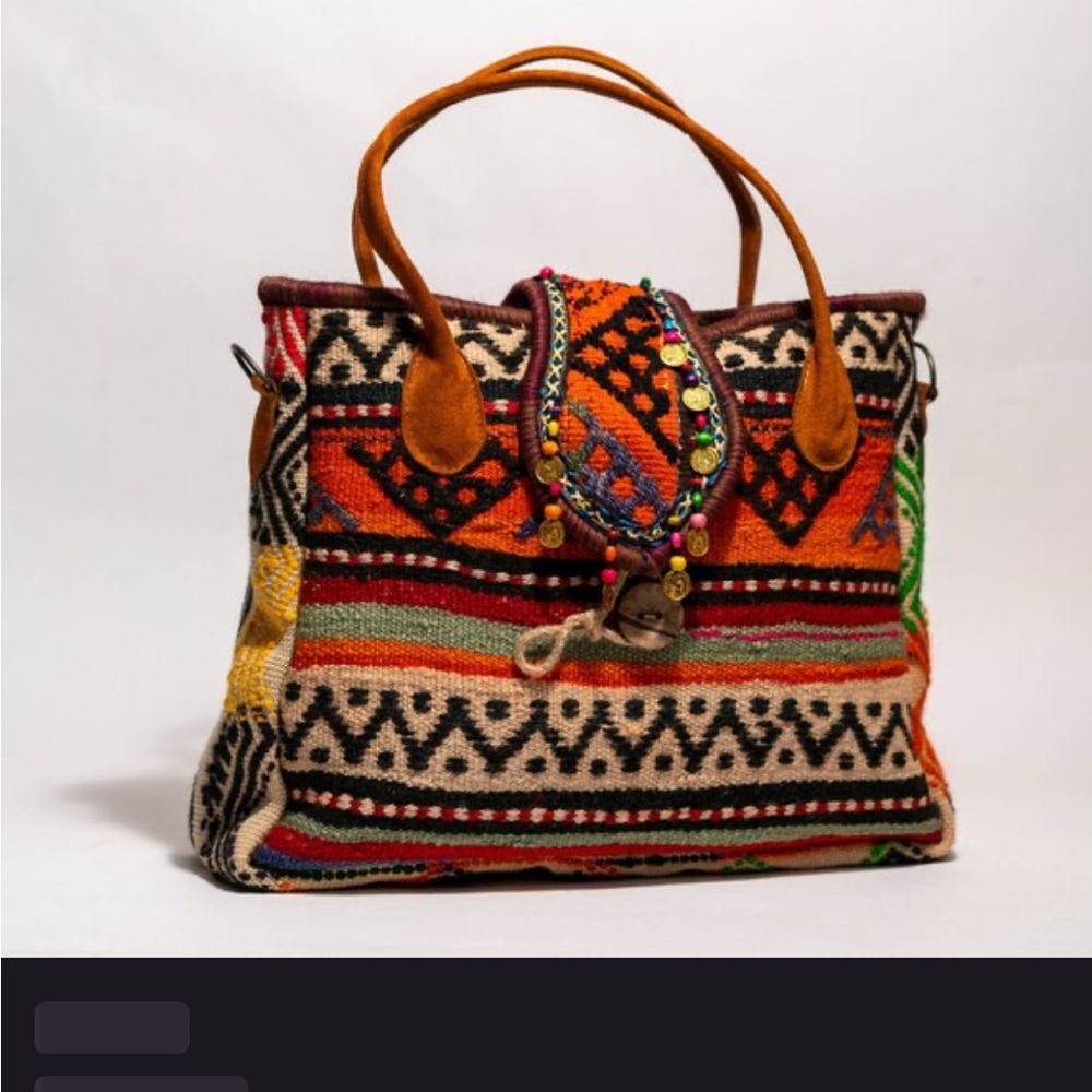 Authentic Boho Kilim Tote